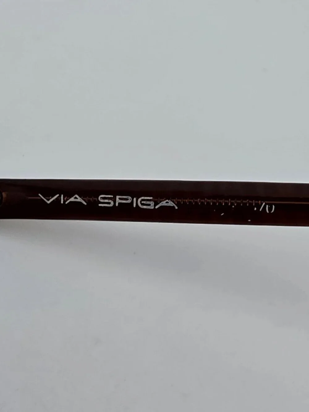 Via Spiga Zyloware Napoli 570 Brown Petite Cat Eye Eyeglasses Frame 50-17-145